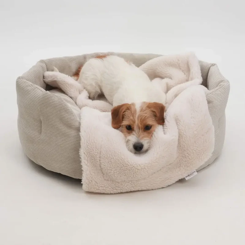 Hundekörbchen Chelsea Cord Gravel