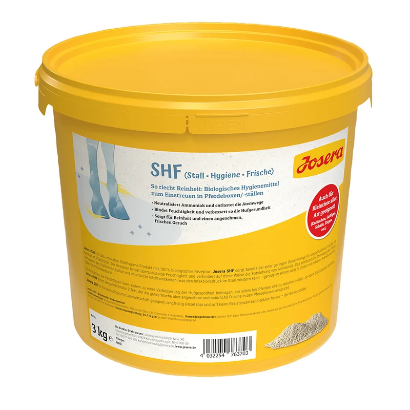 Josera SHF Stall, Hygiene, Frische