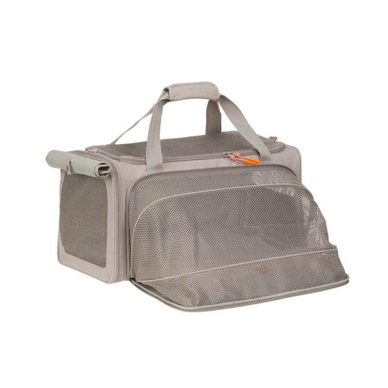Hundetrage- und Reisetasche Benno Taupe