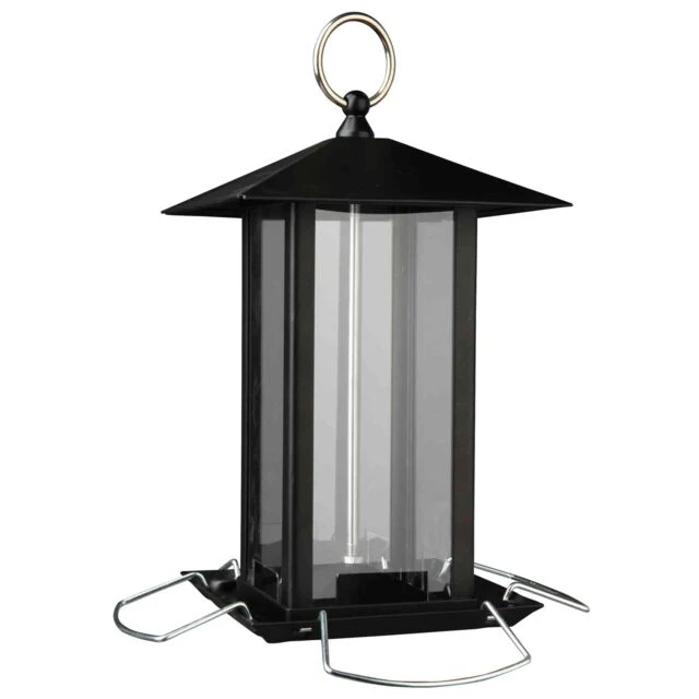 Futterspender zum Aufhängen, schwarz 1.000 ml/20 cm