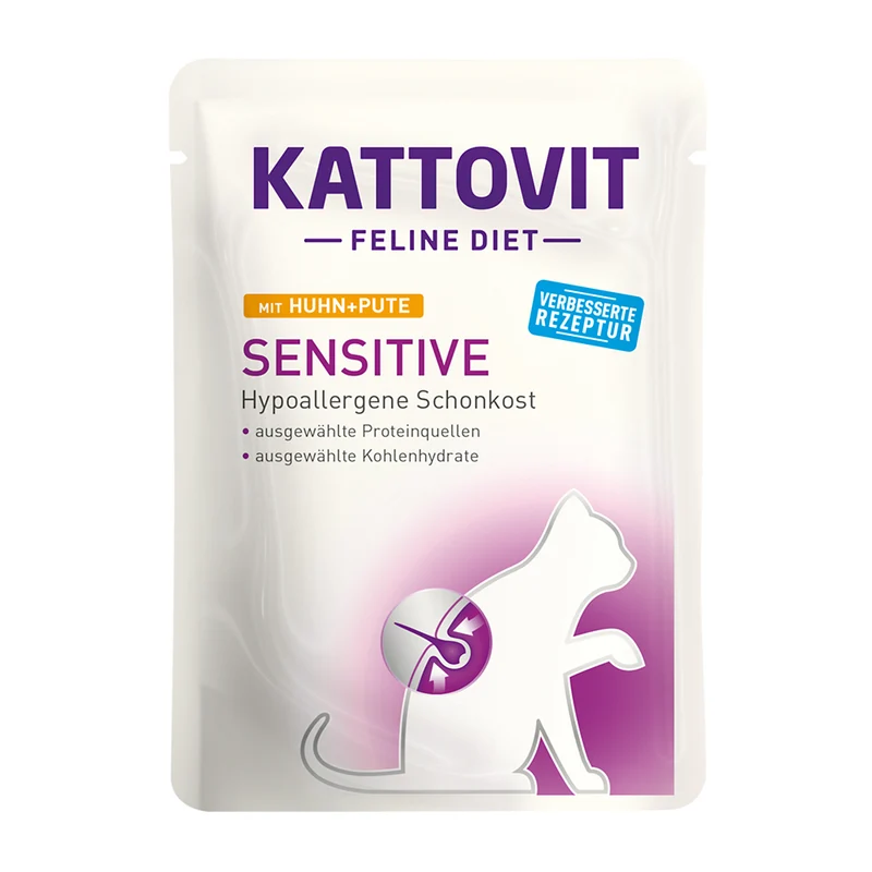 Kattovit Sensitive Huhn & Pute 85g