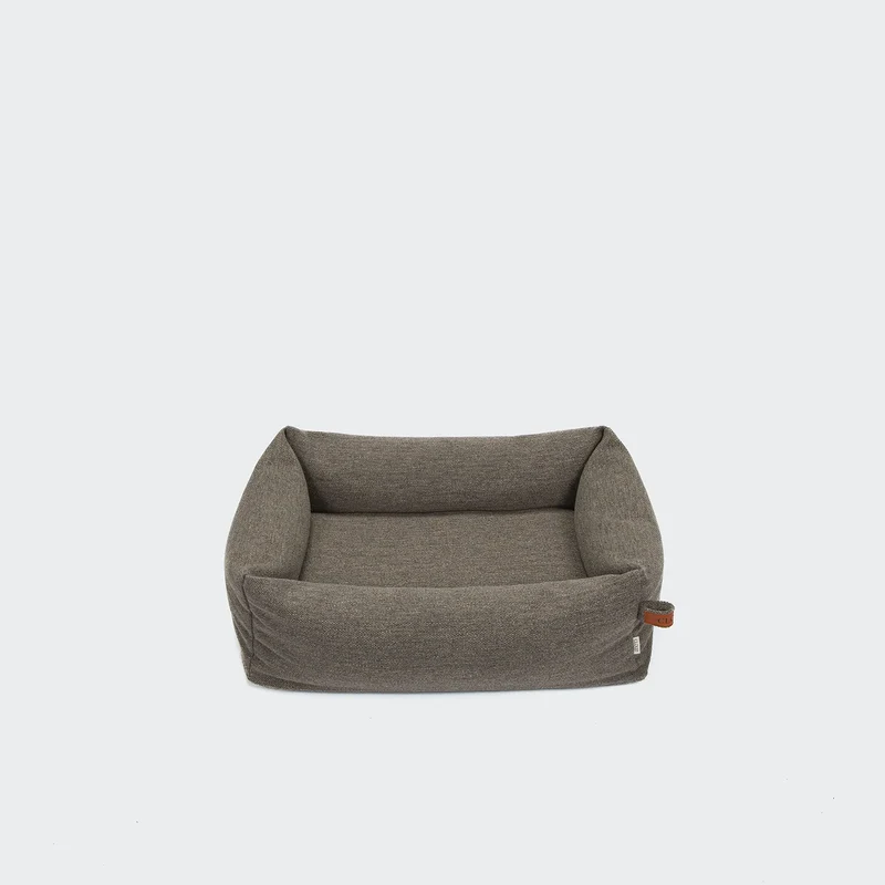 Hundebett Sleepy Linen-Mix Taupe Mélange