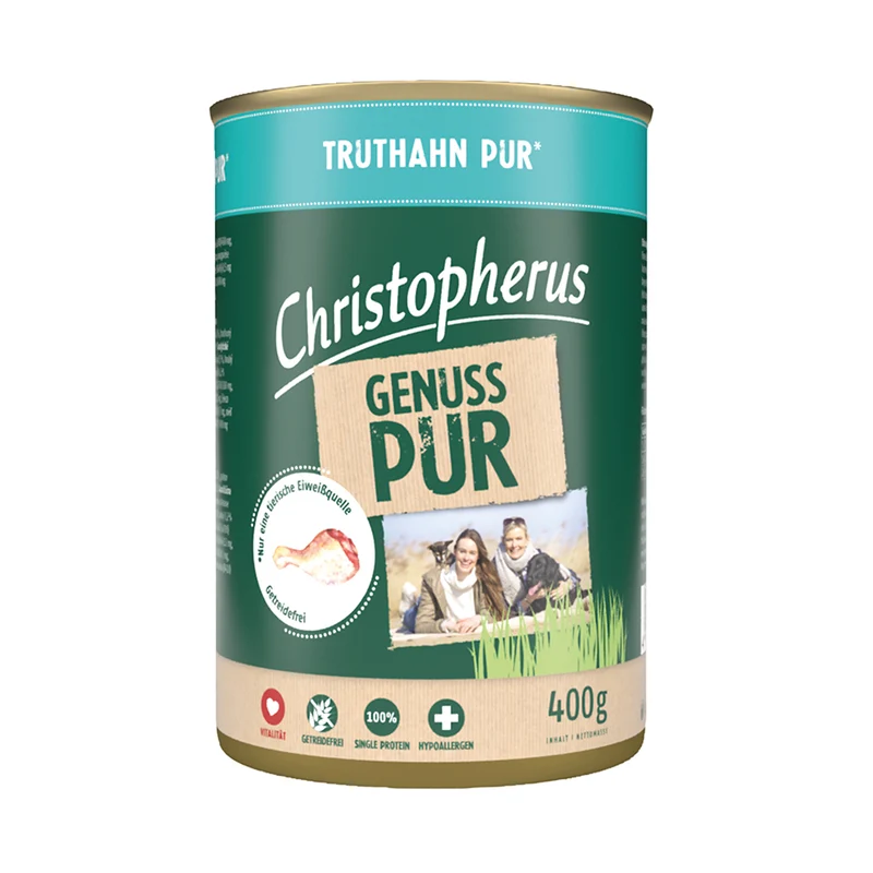 Christopherus Pur Truthahn 400g