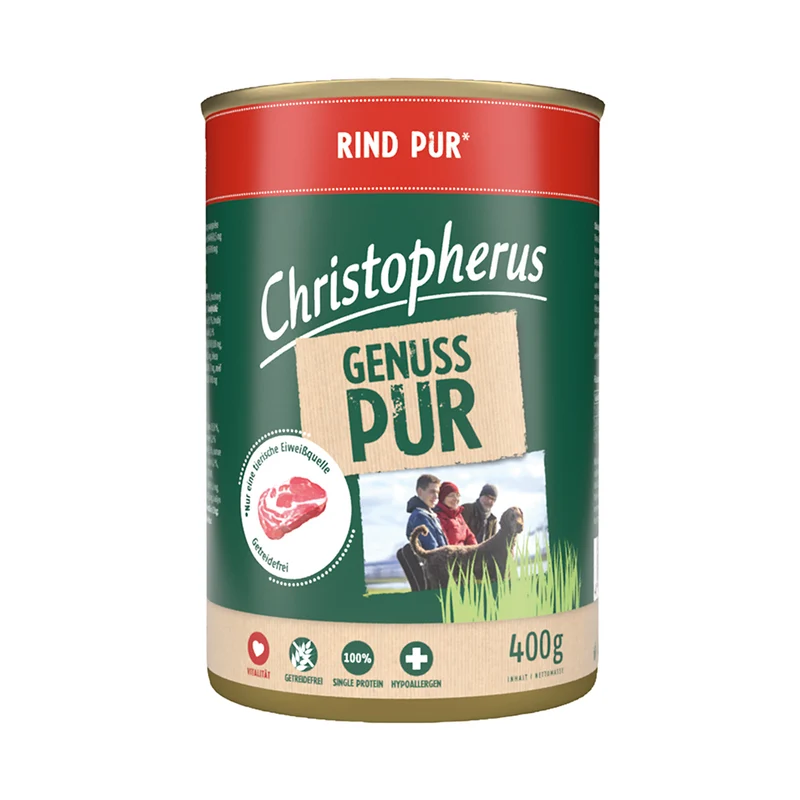 Christopherus Pur Rind 400g