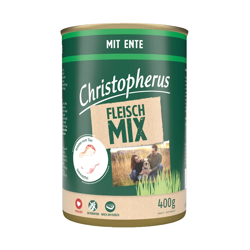 Christopherus Fleischmix mit Ente 400g