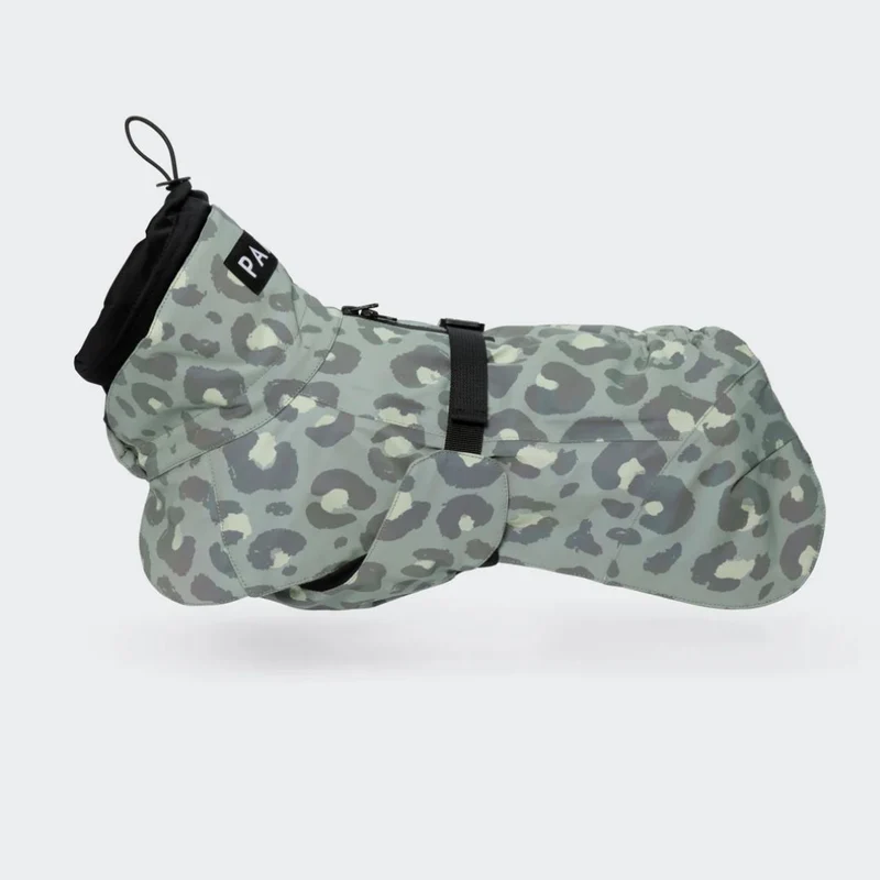Reflektierender Hunderegenmantel Lite Green Leo