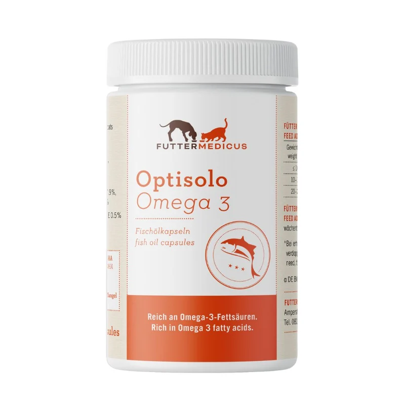Optisolo Omega 3 Fischölkapseln
