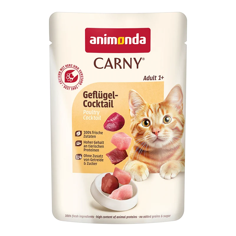 Animonda Carny Adult Geflügel Cocktail Pouch 85g