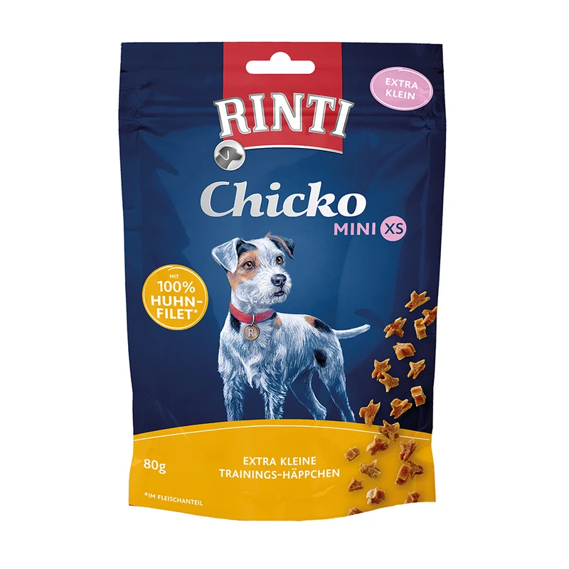 Rinti Chicko Mini XS mit 100% Huhnfilet 80g