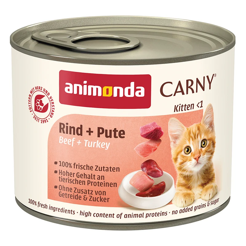 Animonda Carny Kitten Rind & Pute