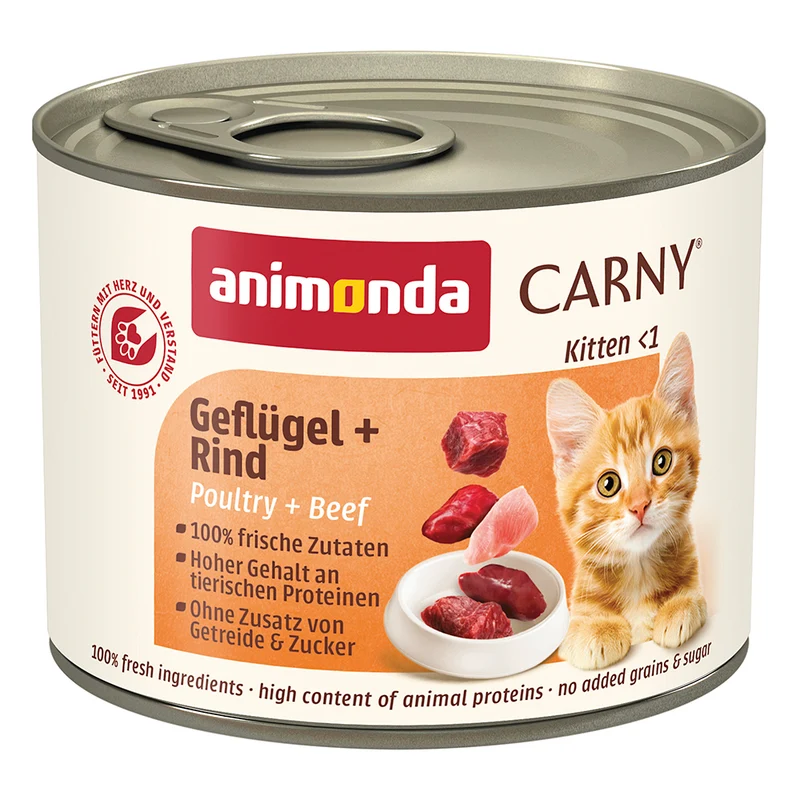 Animonda Carny Kitten Geflügel-Rind