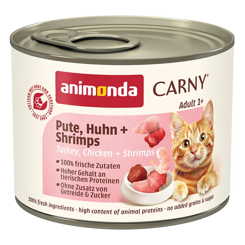 Animonda Carny Adult Pute & Huhn & Shrimps