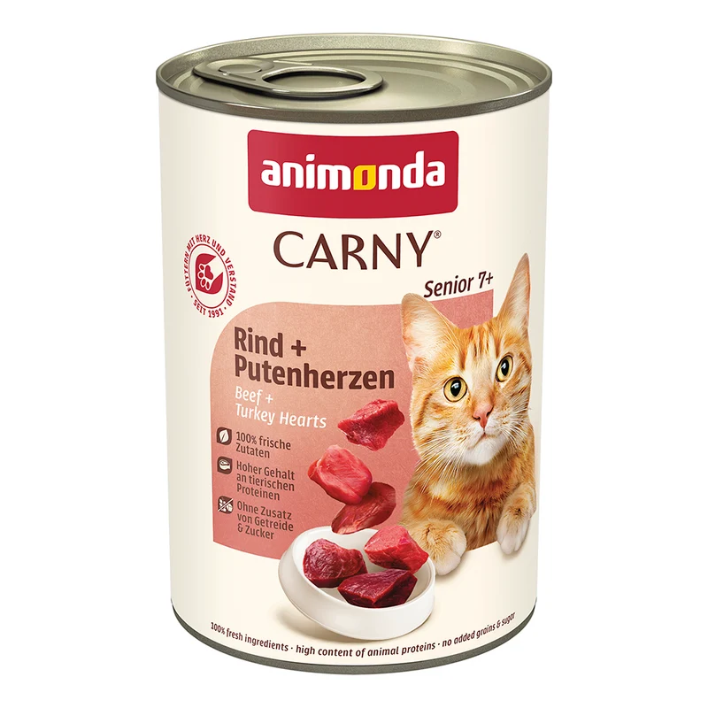 Animonda Carny Senior Rind + Putenherzen