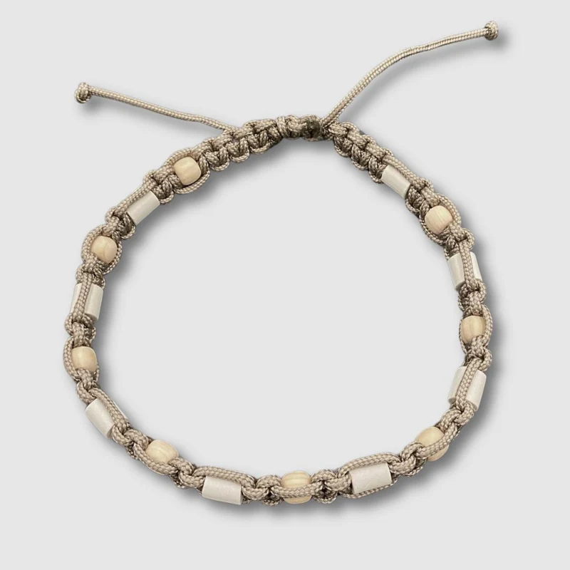 EM-Keramik Halsband Greige