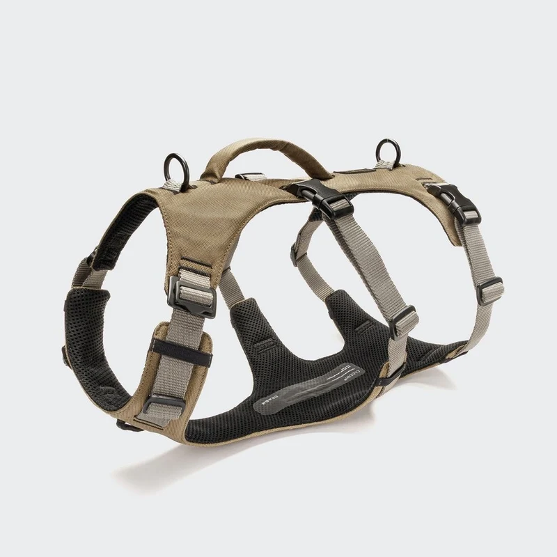Y-Sicherheitsgeschirr AKTIV Khaki/Grey