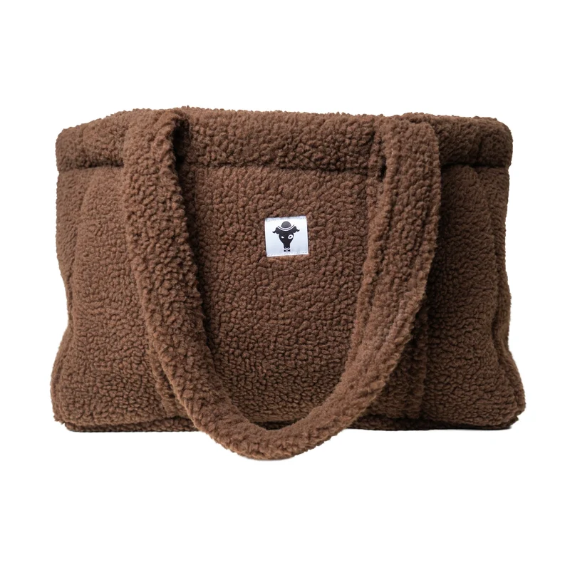 Hundetragetasche Teddy Shopper Brown