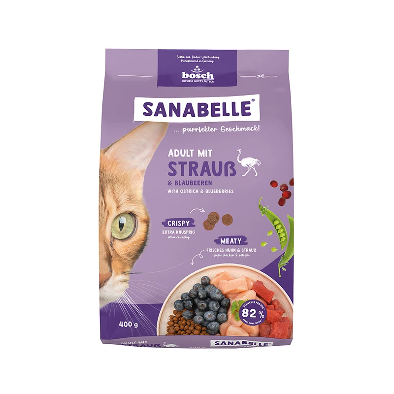 Sanabelle Adult mit Strauß & Blaubeeren