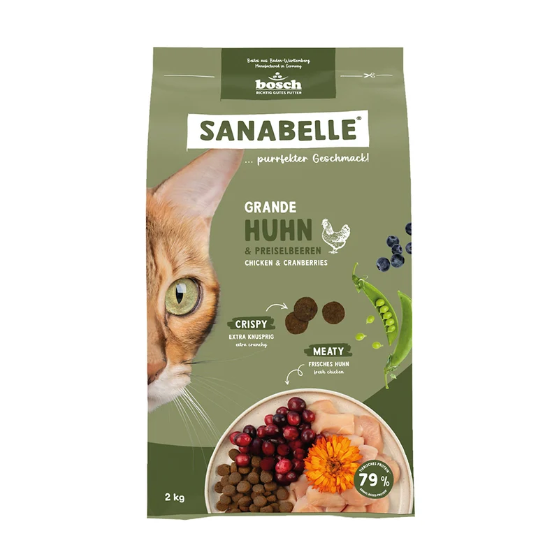 Sanabelle Grande Huhn & Preiselbeeren