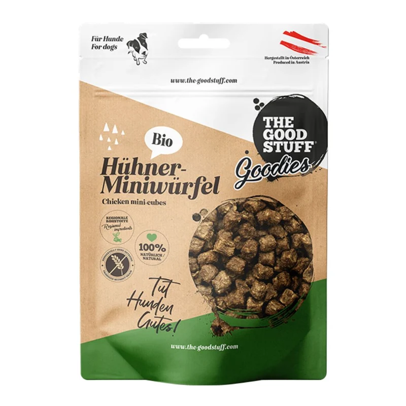 Bio Hühner-Miniwürfel 150g