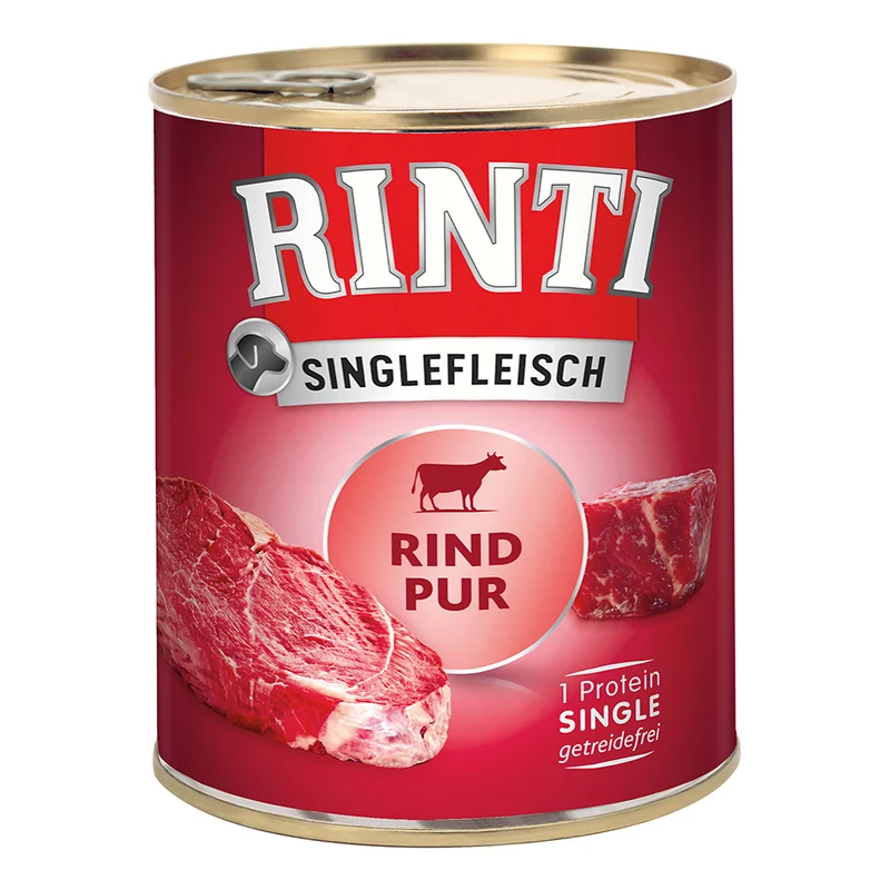 Rinti Singlefleisch Rind Pur