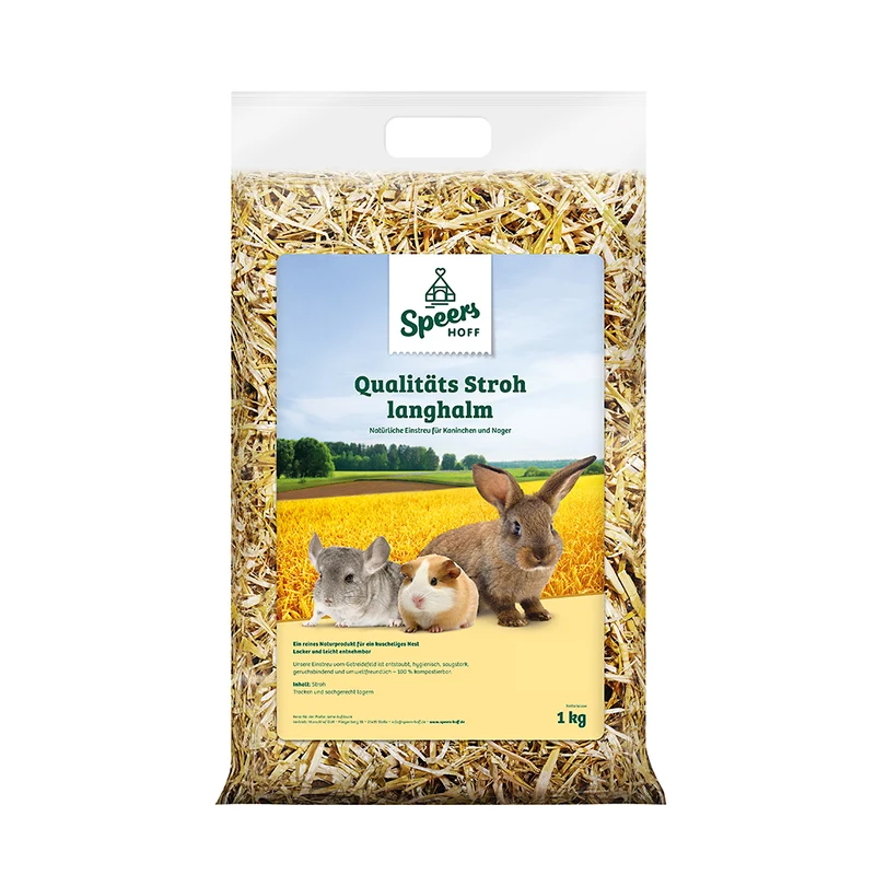 Speers Hoff Qualitäts Stroh langhalm 1kg