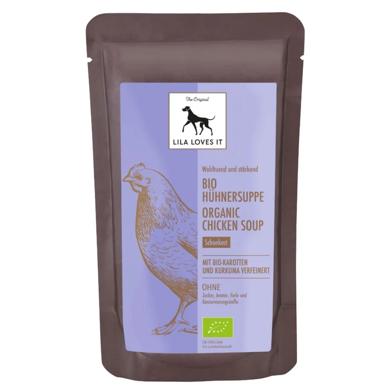 Bio-Hühnersuppe 130 ml Pouch