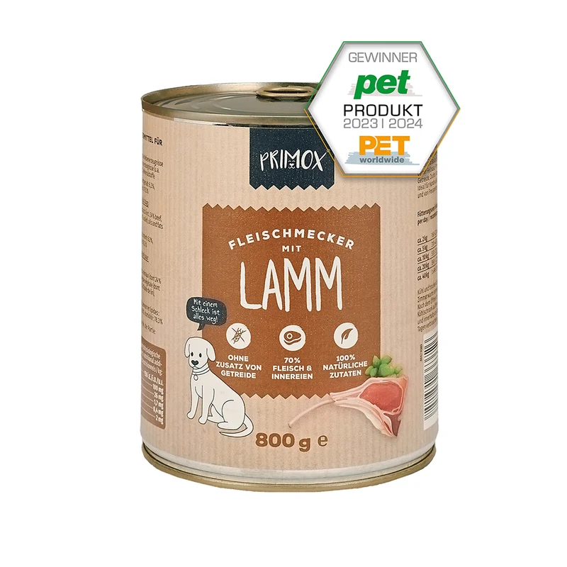 Primox Nassfutter mit Lamm