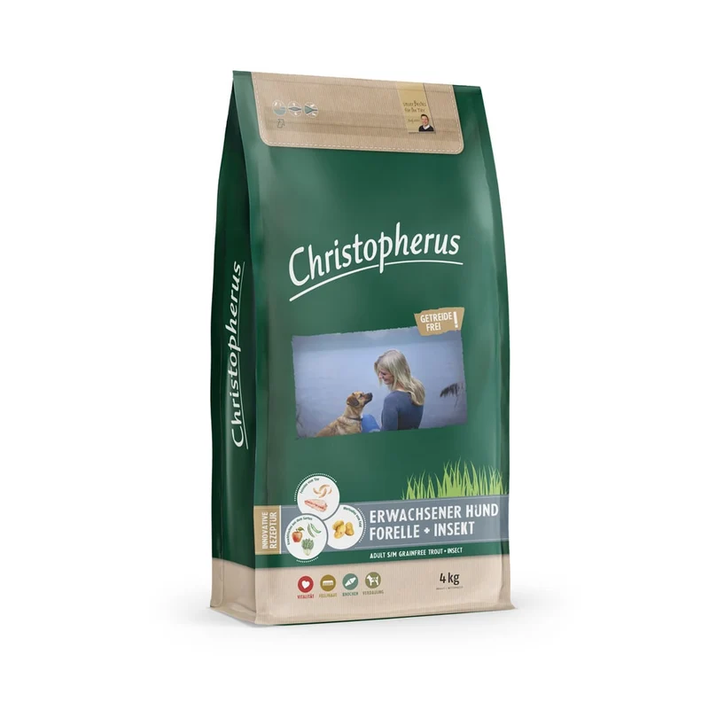 Christopherus Forelle & Insekt
