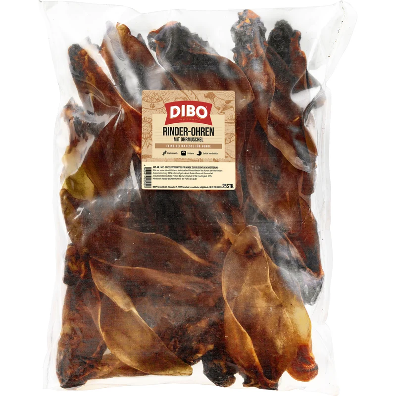 Dibo Rinderohren mit Muschel