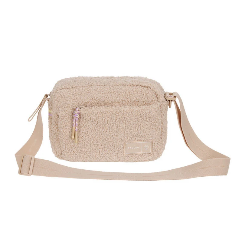 Leckerlitasche Noka Teddy-Fleece Beige