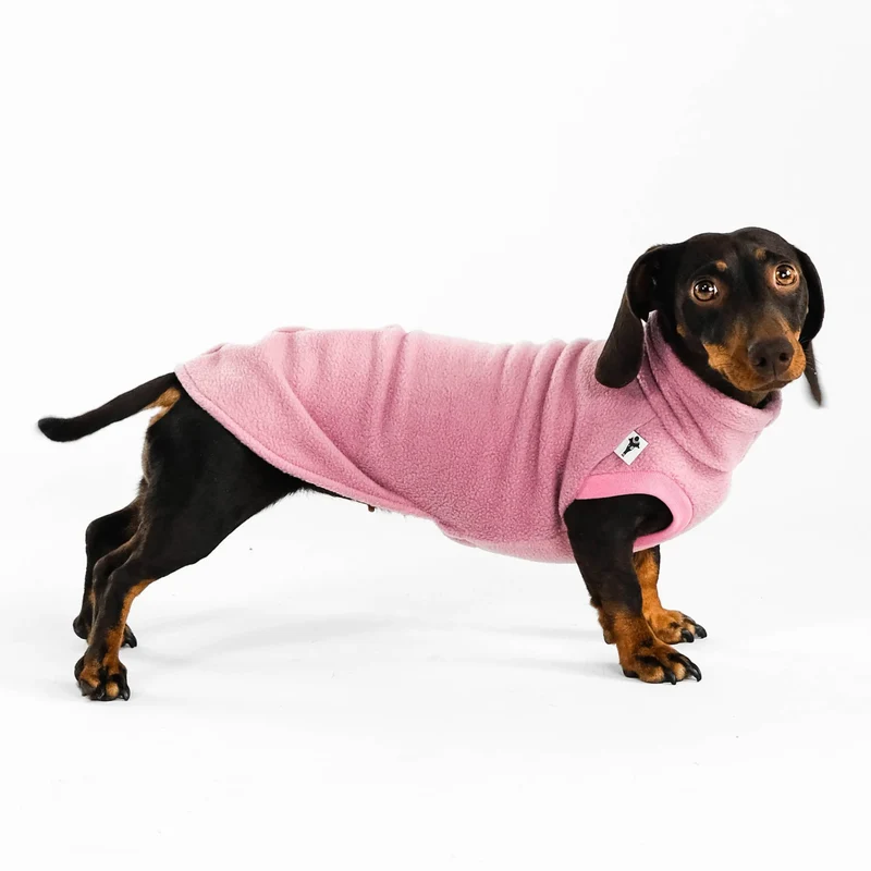 Fleece Shirt für Dackel Mulberry