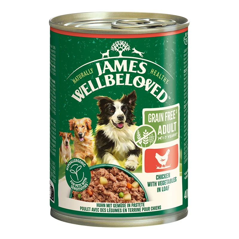 James Wellbeloved Grain Free Huhn mit Gemüse in Pastete