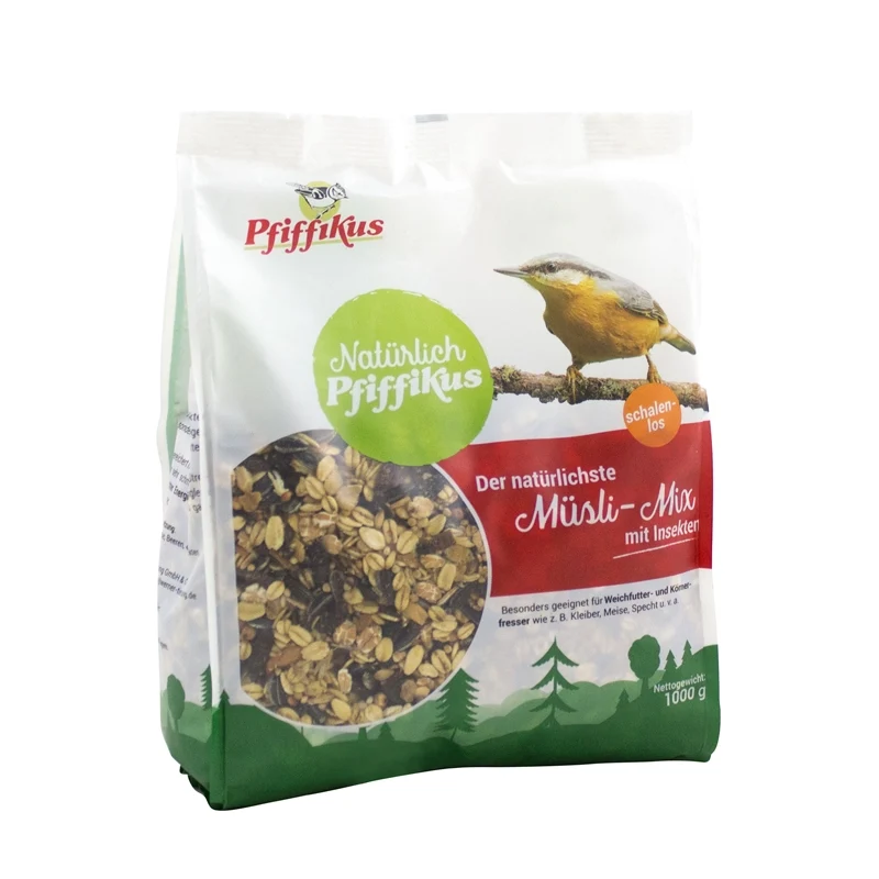 Natürlich Pfiffikus Müsli-Mix mit Insekten