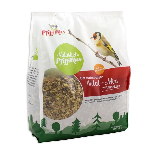 Natürlich Pfiffikus Vital-Mix mit Insekten