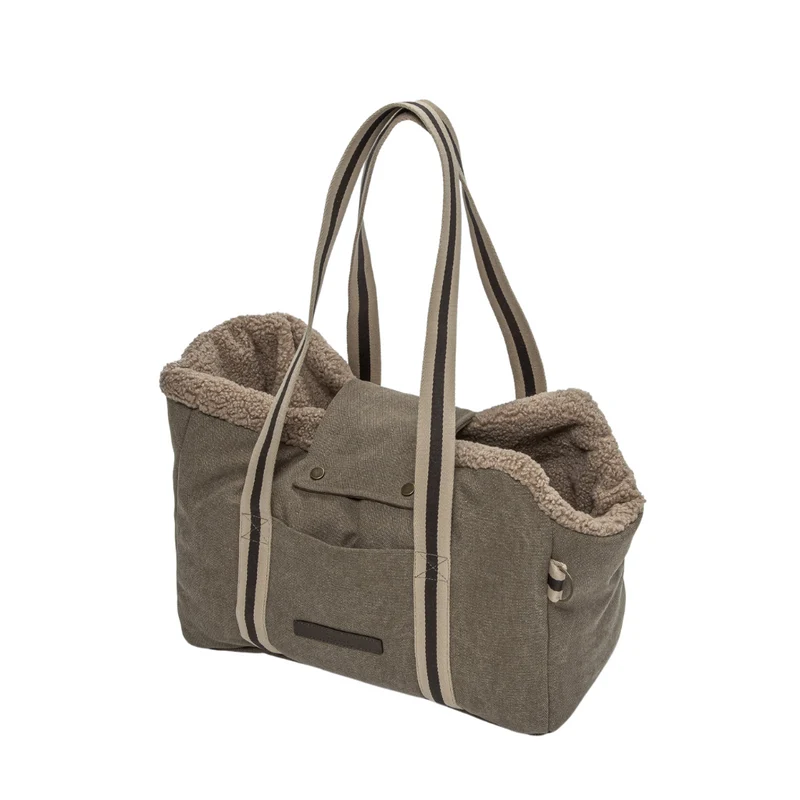 Hundetasche Lucca Canvas Sand