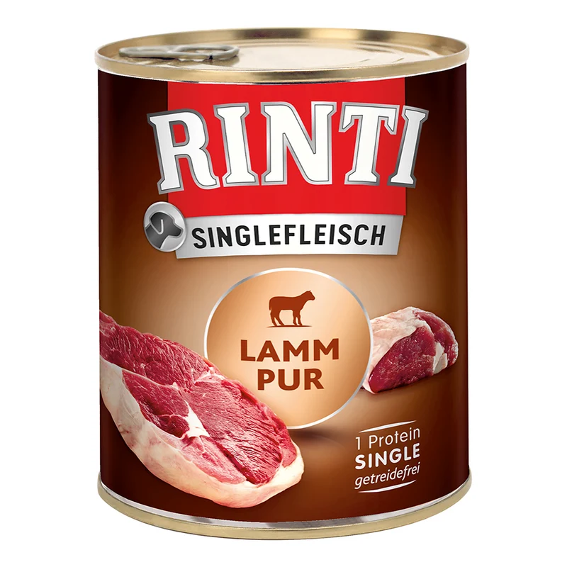 Rinti Singlefleisch Lamm Pur