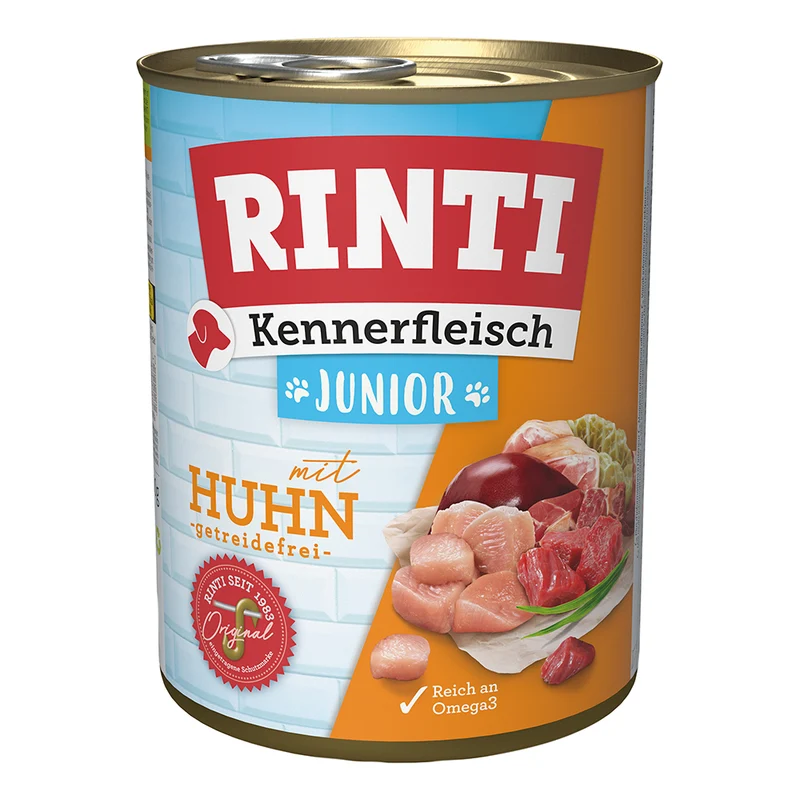 Rinti Kennerfleisch Junior + Huhn