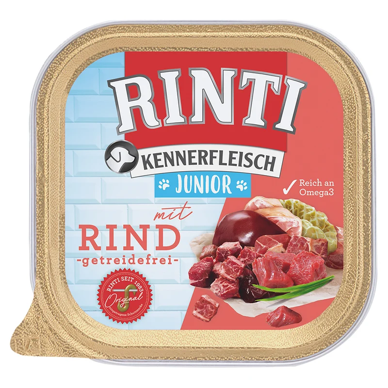 Rinti Kennerfleisch Junior + Rind