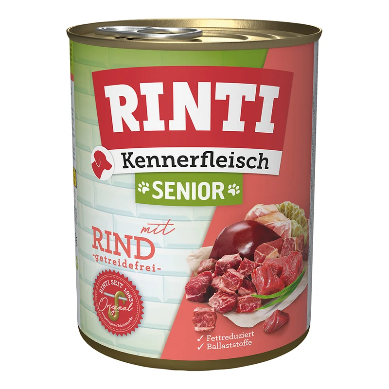 Rinti Kennerfleisch Senior + Rind