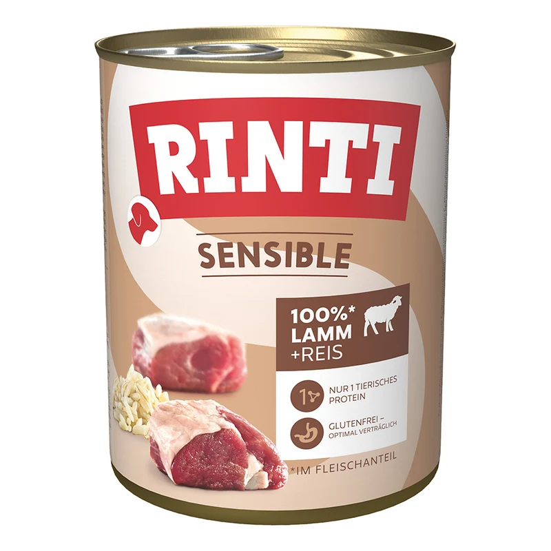 Rinti Sensible Lamm und Reis