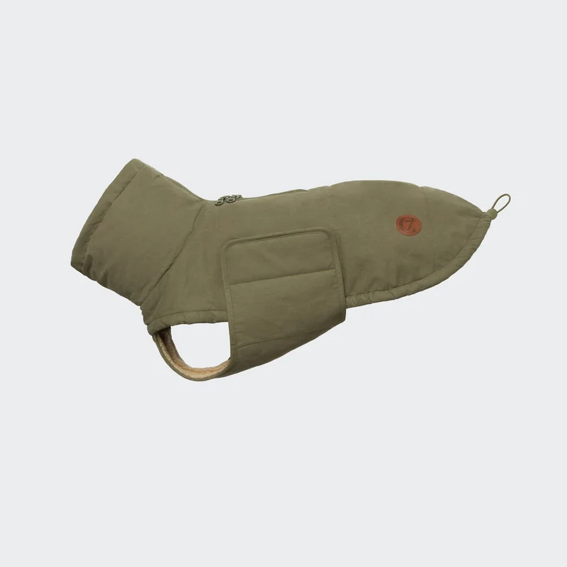 Hundemantel Winter Yukon Teddy Khaki