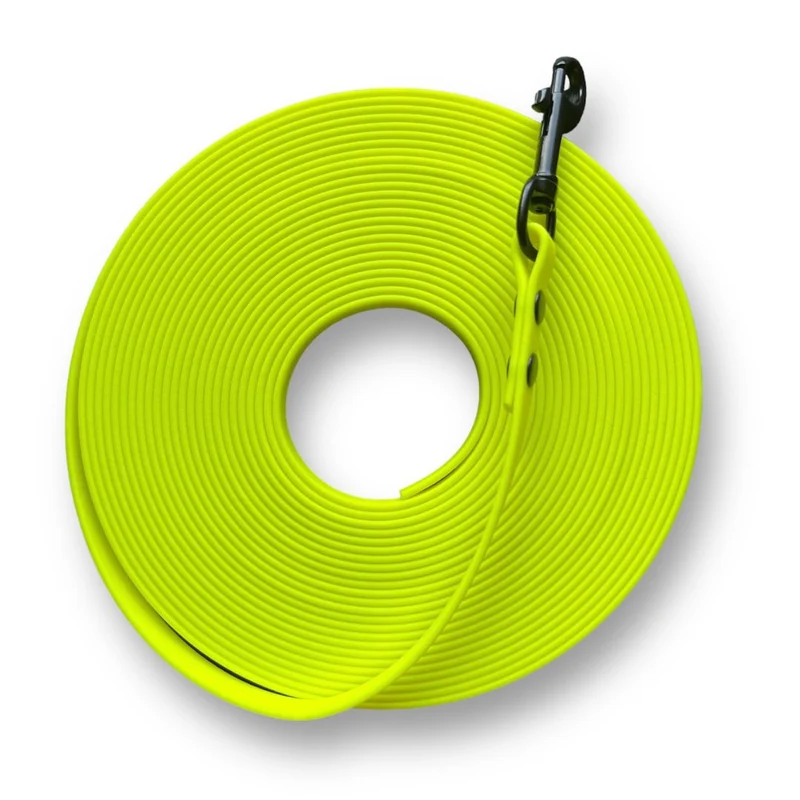 Schleppleine BioThane® Neo Neon-Gelb