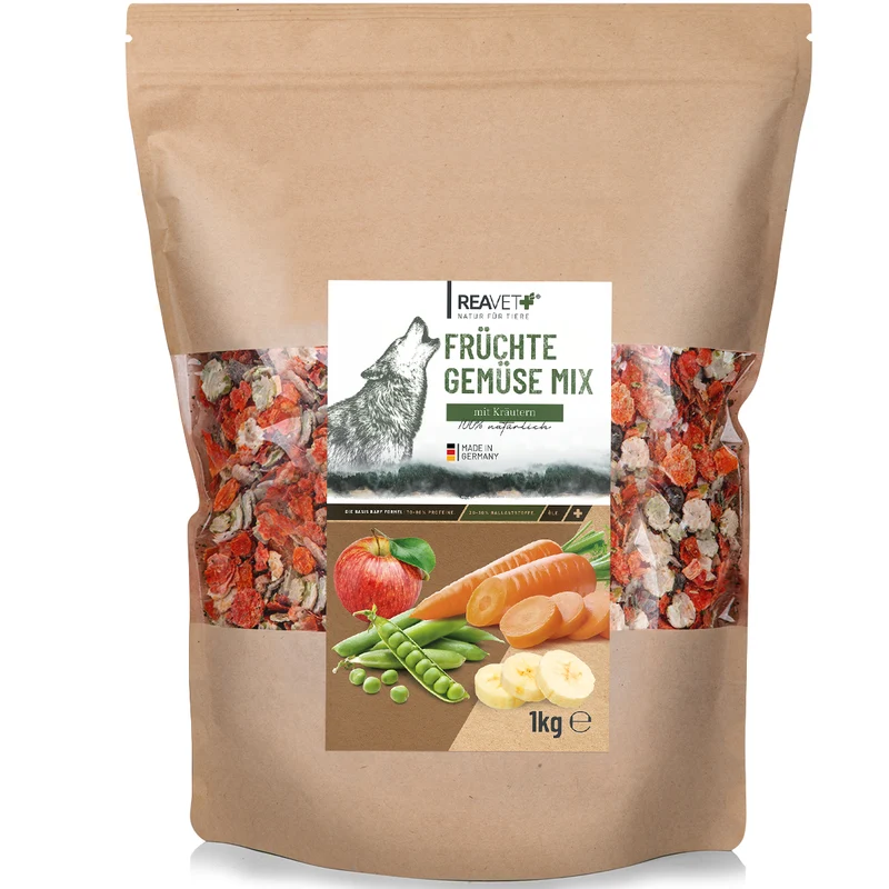Früchte & Gemüse Mix mit Kräutern