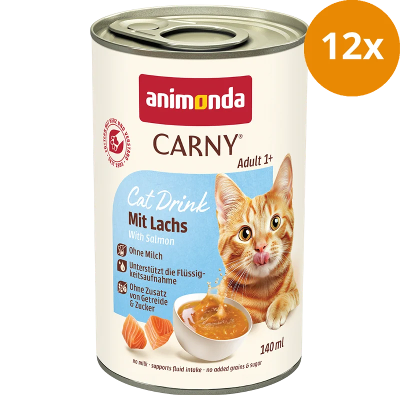 Animonda Cat Carny Drink Adult mit Lachs 140 ml