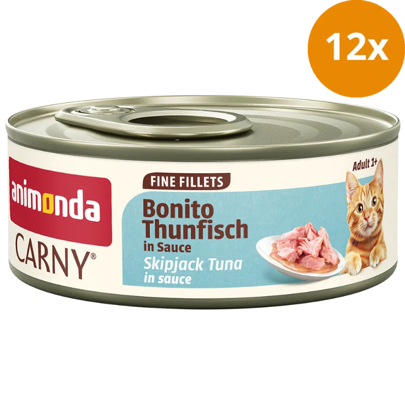 Animonda Cat Carny Fine Fillets Adult Bonito Thunfisch in Sauce 60 g