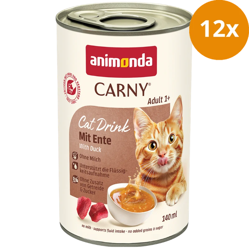 Animonda Cat Carny Drink Adult mit Ente 140 ml