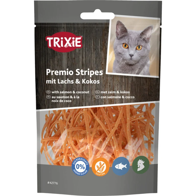 Premio Stripes mit Lachs & Kokos