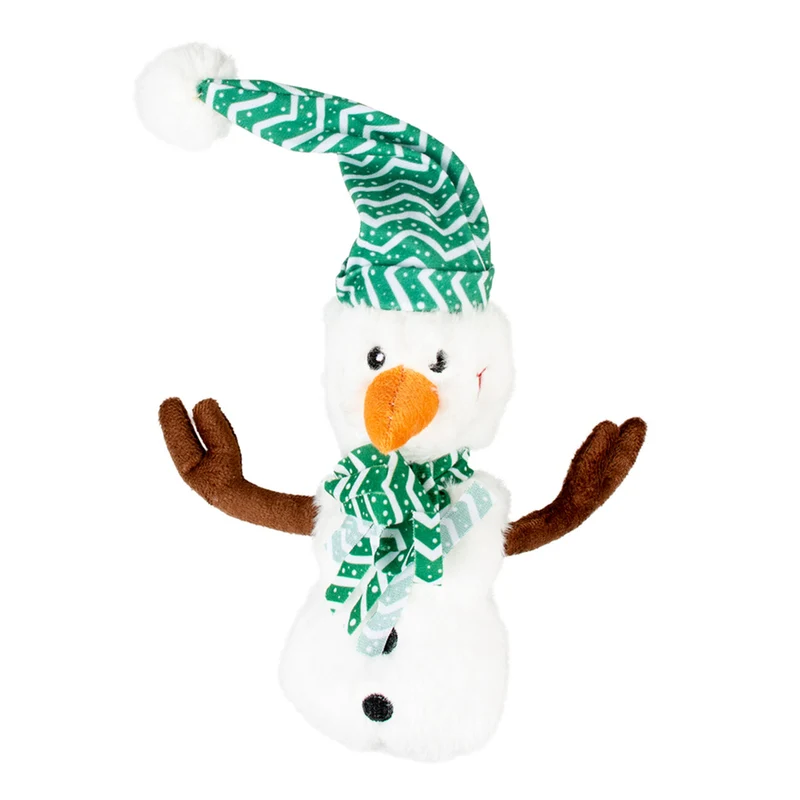 Xmas Weihnacht Plüsch Schneemann Leo
