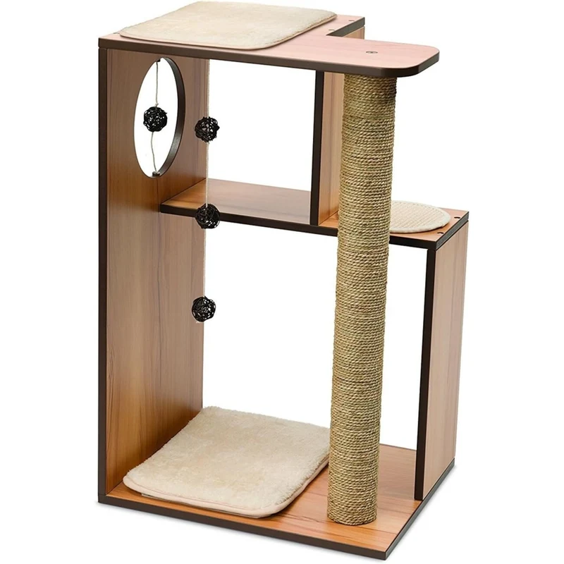 Vesper Katzenmöbel V-Box groß, Walnuss