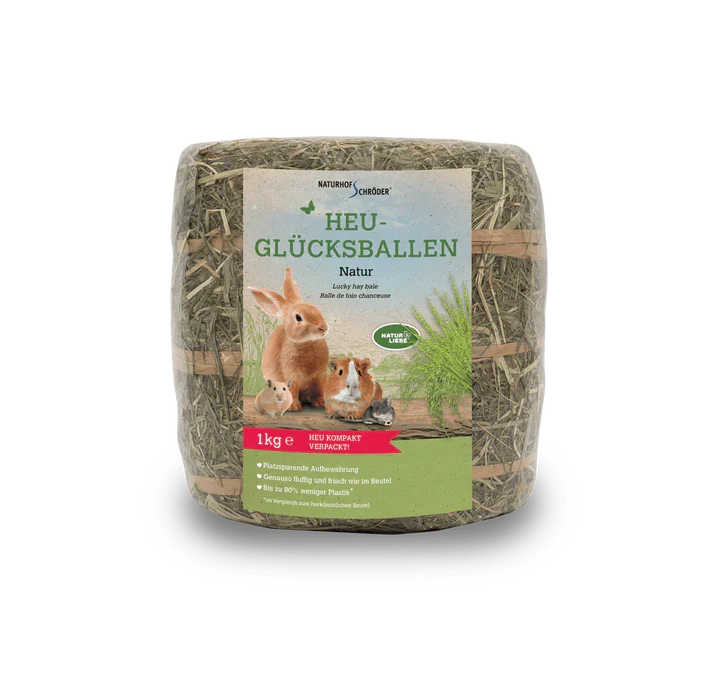 Heu - Glücksballen Natur